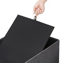 A pad kivehető belső merevítőlapja