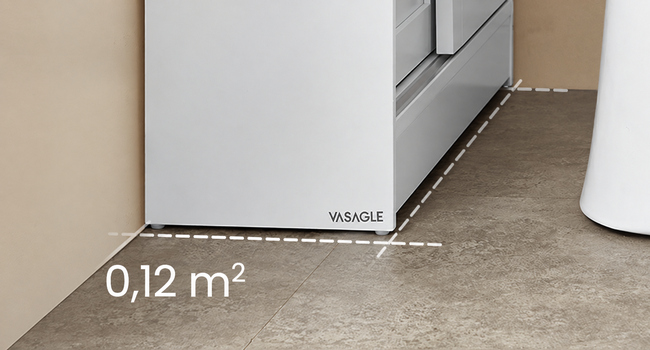 20 cm mély keskeny fürdőszobai tárolószekrény