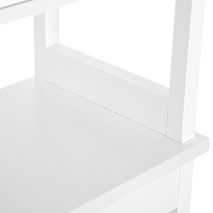 WC feletti tárolószekrény 23x60x173 cm, fehér