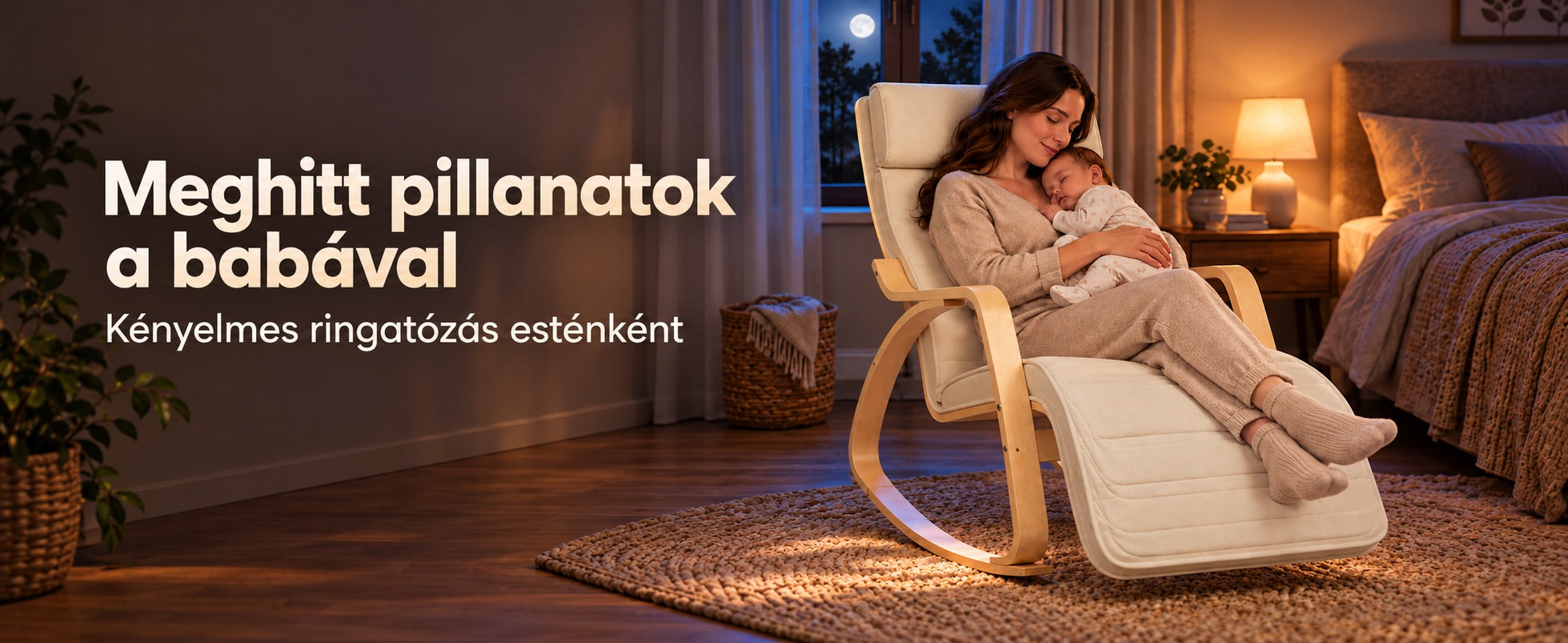Meghitt pillanatok a babával