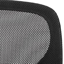 Ergonomikus irodai szék kartámaszokkal, magas forgó szék 55-75 cm ülésmagasság, Fekete