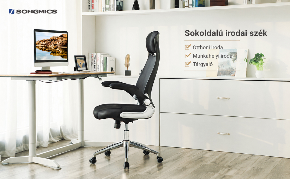Irodai szék,  ergonómikus hálós forgószék