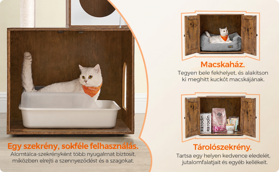 Egy szekrény, sok felhasználási lehetőség