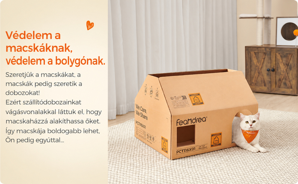 Védelem a macskáknak, védelem a bolygónak