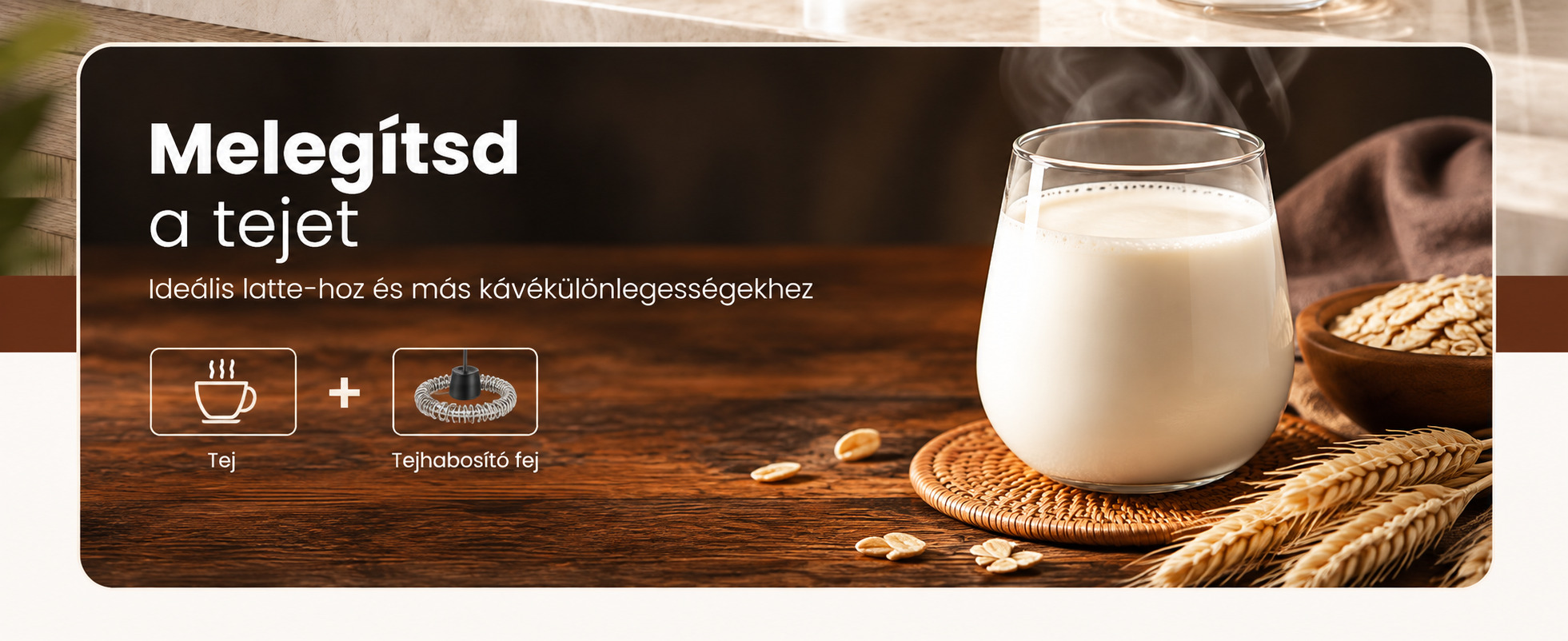 Melegítsd a tejet – Latte élmény