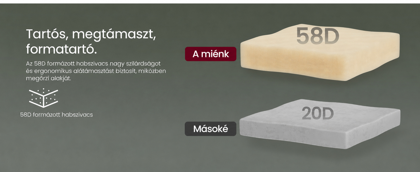 Bárszék szett háttámlával, 2 db, műbőr kárpittal – VASAGLE EKHO – 7. termékkép